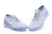 femmes nike air vapormax flyknit moc white gray discount